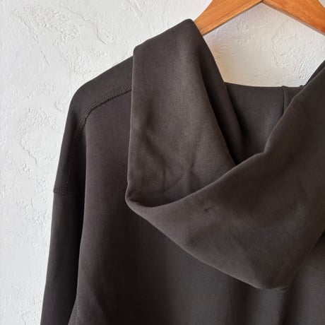 organic cotton sweat parker