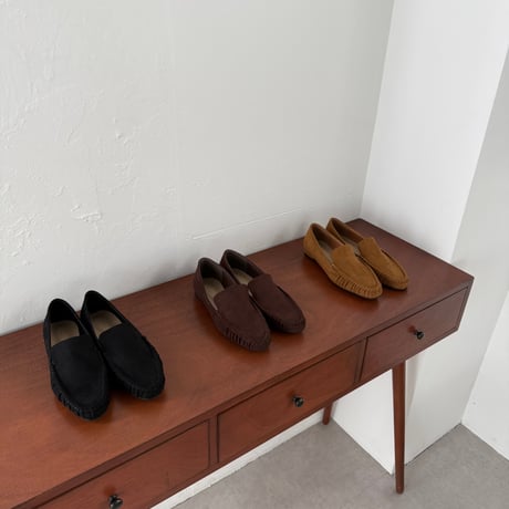 suede loafer (3color)