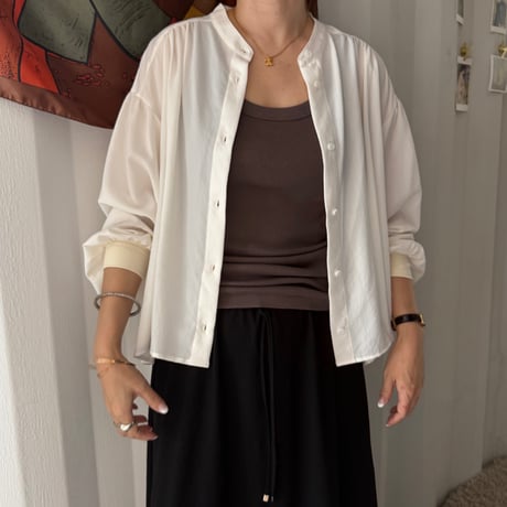 nudie gather cardigan(3color)