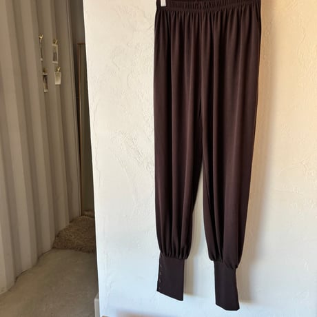 button jogger pants (3color)