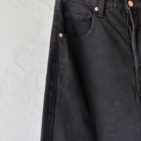 black denim