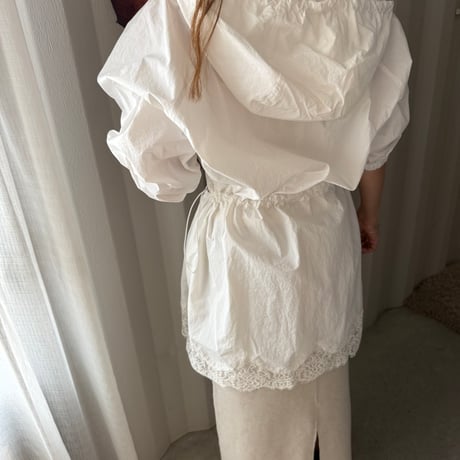 lace blouson