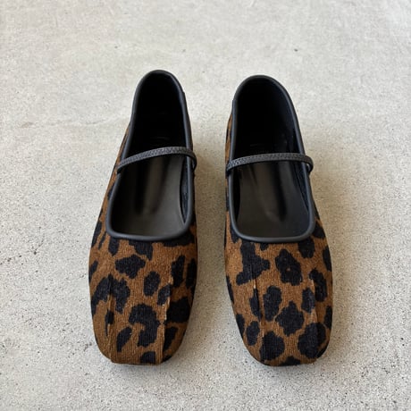 leopard ballet shoes