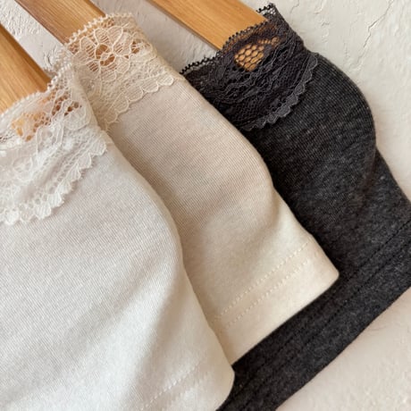 asymmetry lace tops (3color)