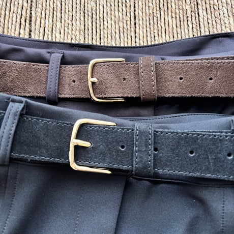 suede belt (2color)