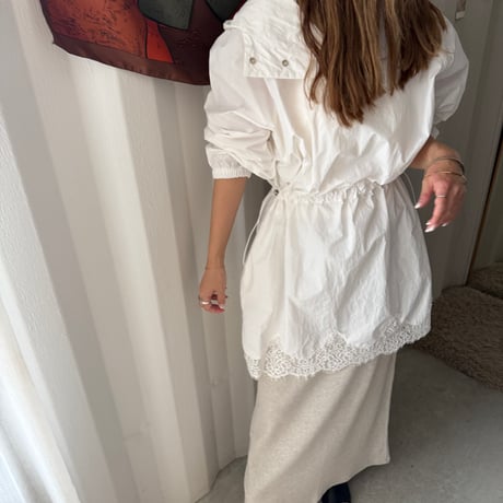 lace blouson