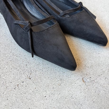 pointed flat shoes (3color)