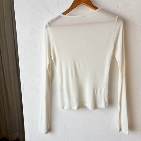 finger hole long sleeve tops（5color）