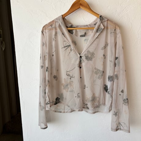 flower blouse (3color)