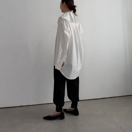 collar set over shirt
