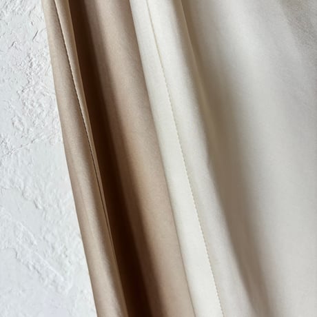 satin nudie skirt (2color)