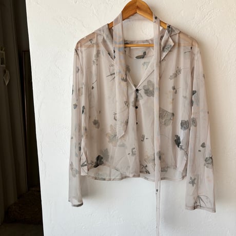 flower blouse (3color)