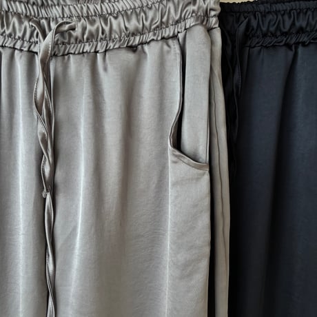 satin pants (2color)