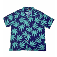 ROYAL MAJESTY -【ISLAND WEED SHIRTS - NAVY】数量限定