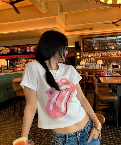 【予約販売】ビンテージ デザインプリントショートTシャツ