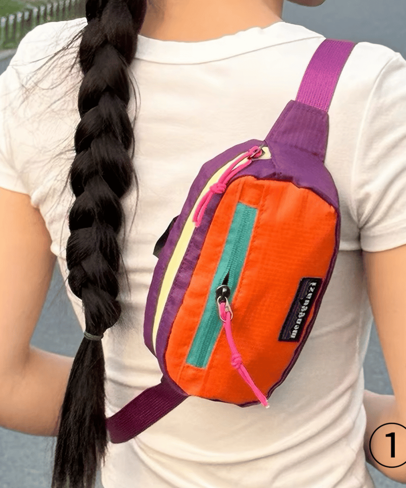 予約販売】カラフル ウェストバッグ ボディバッグ | KISHIKA