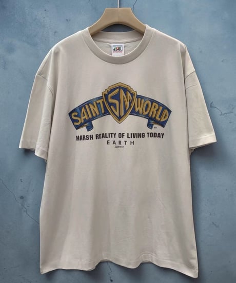 【予約販売】SAINT ビンテージデザインプリントTシャツ