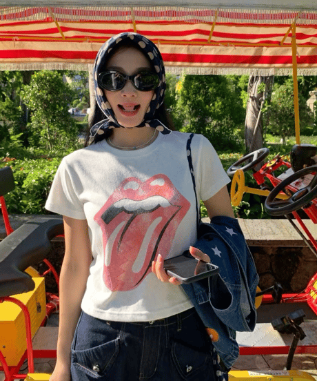 【予約販売】ビンテージ デザインプリントショートTシャツ