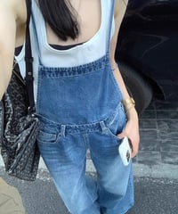 【予約販売】デニムサロペットパンツ オーバーオール