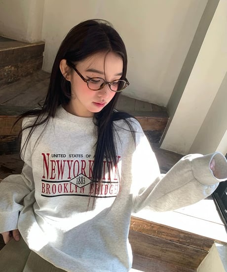 【予約販売】NEW YORK CITY レトロスウェット