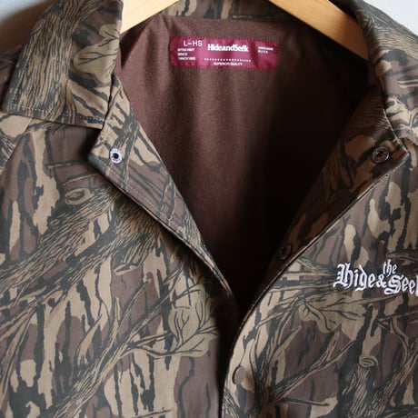 HideandSeek×Toru Nishiura / The H&S Team Jacket (Camo) / H30th-091326c