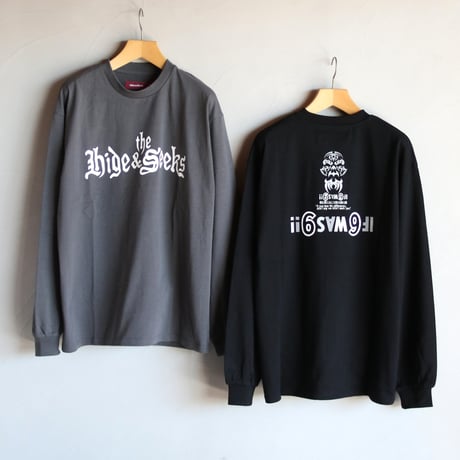 HideandSeek×Toru Nishiura / The H&S L/S Tee / H30th-091426