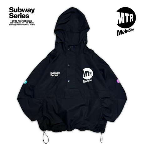 "SubwaySeries2000" CottoAnnorakJackjet   Black