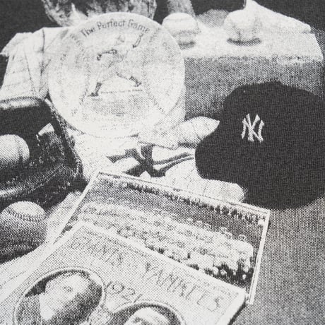 "THE BRONX BOMBERS" 7.5oz GarmentDye Heavyweight Tee ShadowBlack