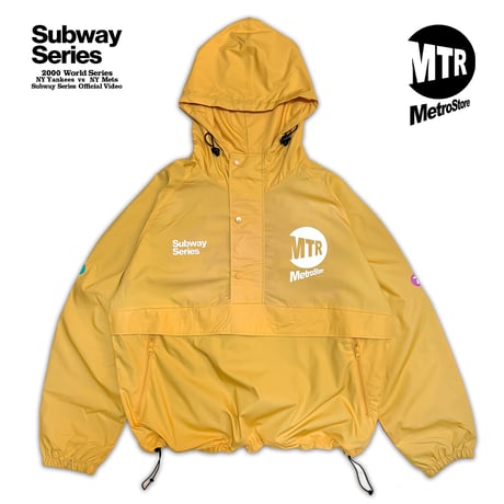 "SubwaySeries2000" CottoAnnorakJackjet  Yellow