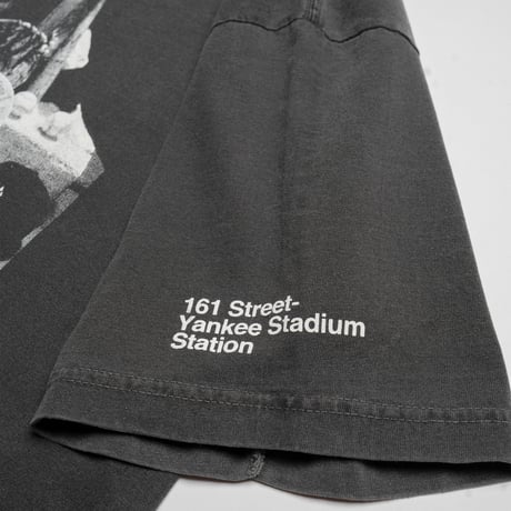 "THE BRONX BOMBERS" 7.5oz GarmentDye Heavyweight Tee ShadowBlack