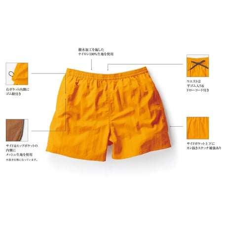 "to the game" NYLON SHORTS Navy