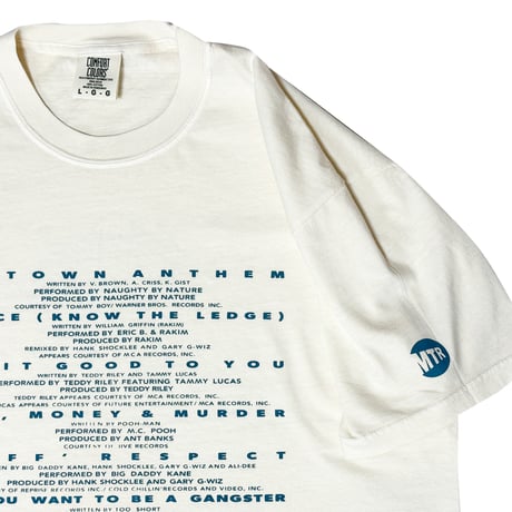 "JUICE" CREDIT 6.1oz S/S Tshirt Cream