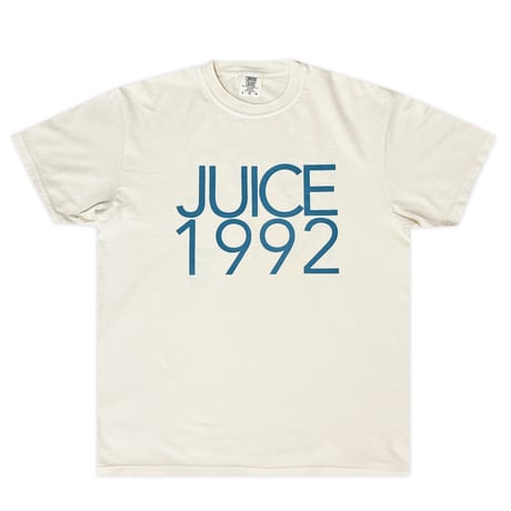 "JUICE" 1992 6.1oz S/S Tshirt Cream