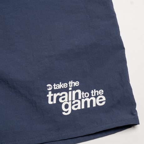 "to the game" NYLON SHORTS Navy