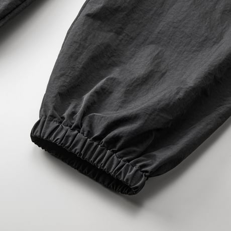 "Subway" COTTONLIKE NYLON PANTS BLACK