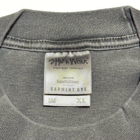 "THE BRONX BOMBERS" 7.5oz GarmentDye Heavyweight Tee ShadowBlack