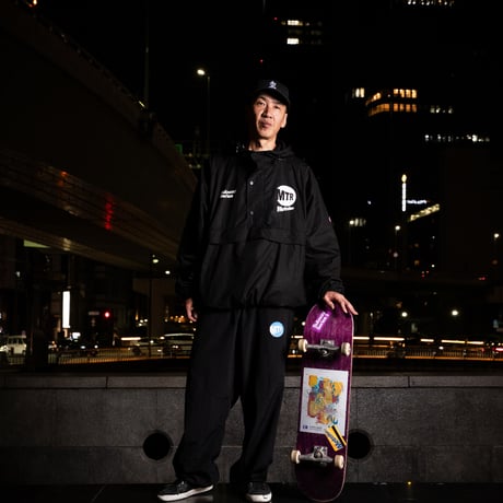 "SubwaySeries2000" CottoAnnorakJackjet   Black