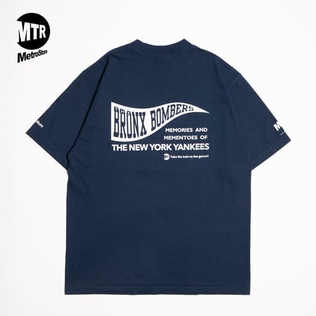 "THE BRONX BOMBERS" 7.5oz GarmentDye Heavyweight Tee MidnightNavy