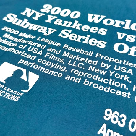 "SubwaySeries2000" CottoAnnorakJackjet  NALC BLUE