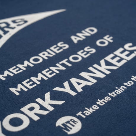 "THE BRONX BOMBERS" 7.5oz GarmentDye Heavyweight Tee MidnightNavy