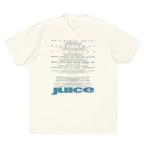 "JUICE" CREDIT 6.1oz S/S Tshirt Cream
