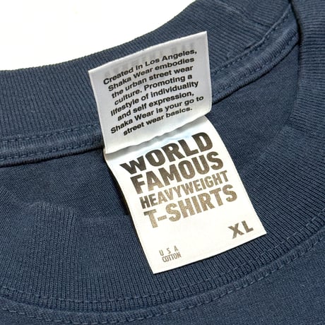 "THE BRONX BOMBERS" 7.5oz GarmentDye Heavyweight Tee MidnightNavy
