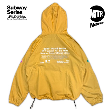 "SubwaySeries2000" CottoAnnorakJackjet  Yellow