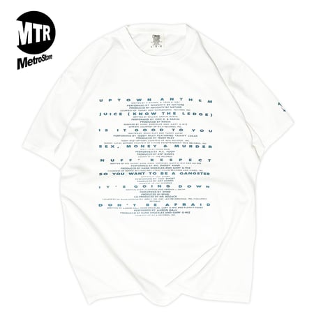 "JUICE" CREDIT 6.1oz S/S Tshirt White