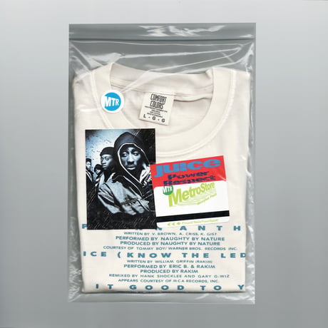 "JUICE" CREDIT 6.1oz S/S Tshirt Cream