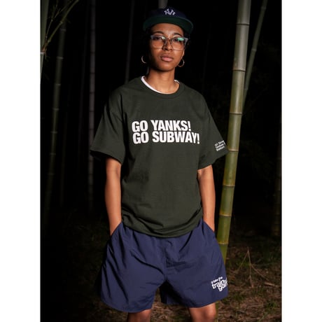 "to the game" NYLON SHORTS Navy
