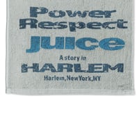 "JUICE" THE TOWEL. LIGHT GRAY