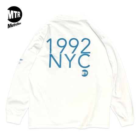 ORDER "JUICE" 1992 6.1oz L/S Tshirt White