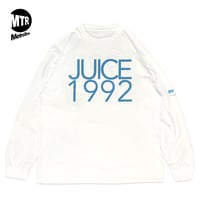 ORDER "JUICE" 1992 6.1oz L/S Tshirt White