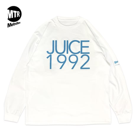 ORDER "JUICE" 1992 6.1oz L/S Tshirt White
